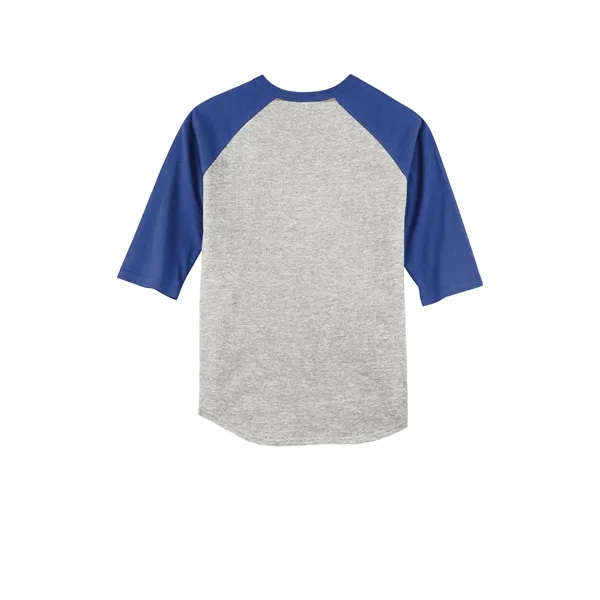 Sport-Tek Youth Colorblock Raglan Jersey.... from ASI 84863 SanMar