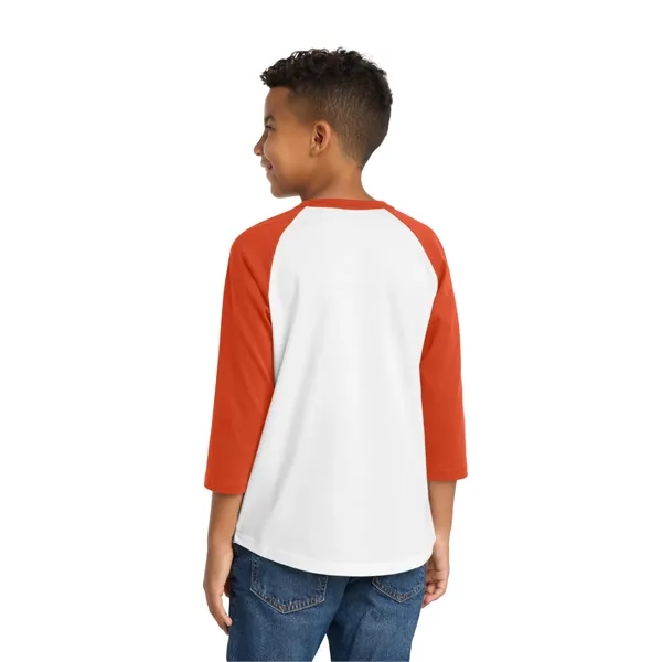 Sport-Tek Youth Colorblock Raglan Jersey.... from ASI 84863 SanMar