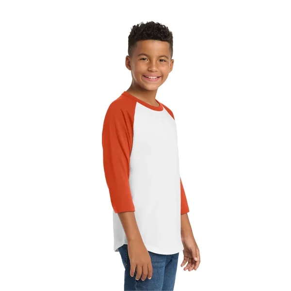 Sport-Tek Youth Colorblock Raglan Jersey.... from ASI 84863 SanMar