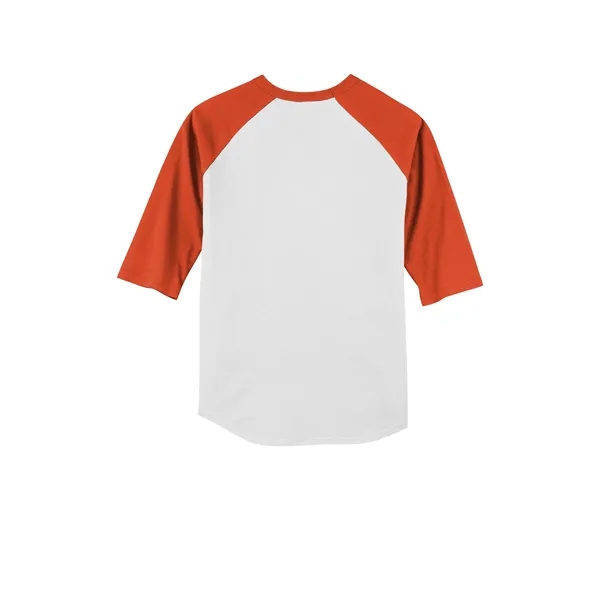 Sport-Tek Youth Colorblock Raglan Jersey.... from ASI 84863 SanMar