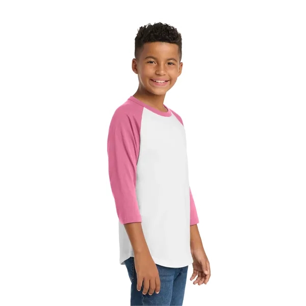 Sport-Tek Youth Colorblock Raglan Jersey.... from ASI 84863 SanMar