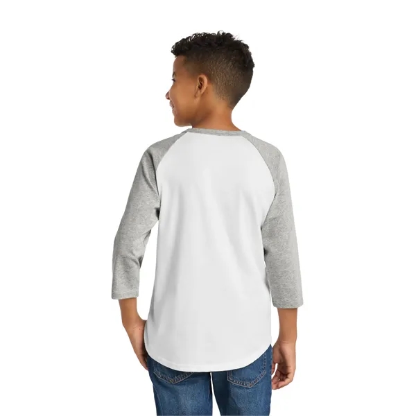Sport-Tek Youth Colorblock Raglan Jersey.... from ASI 84863 SanMar