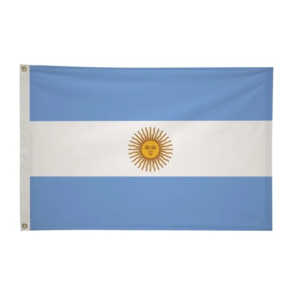 2' x 3' international flag with snow-white header and brass grommets.... from ASI 87188 Showdown Displays