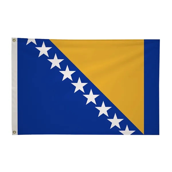 2' x 3' international flag with snow-white header and brass grommets.... from ASI 87188 Showdown Displays