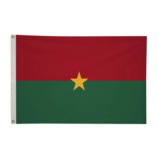 2' x 3' international flag with snow-white header and brass grommets.... from ASI 87188 Showdown Displays