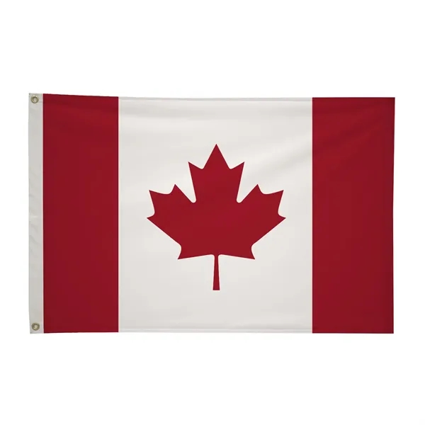2' x 3' international flag with snow-white header and brass grommets.... from ASI 87188 Showdown Displays