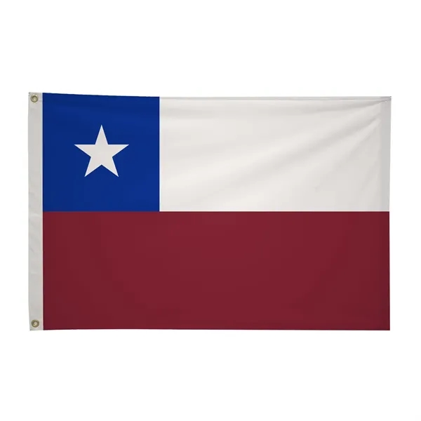 2' x 3' international flag with snow-white header and brass grommets.... from ASI 87188 Showdown Displays