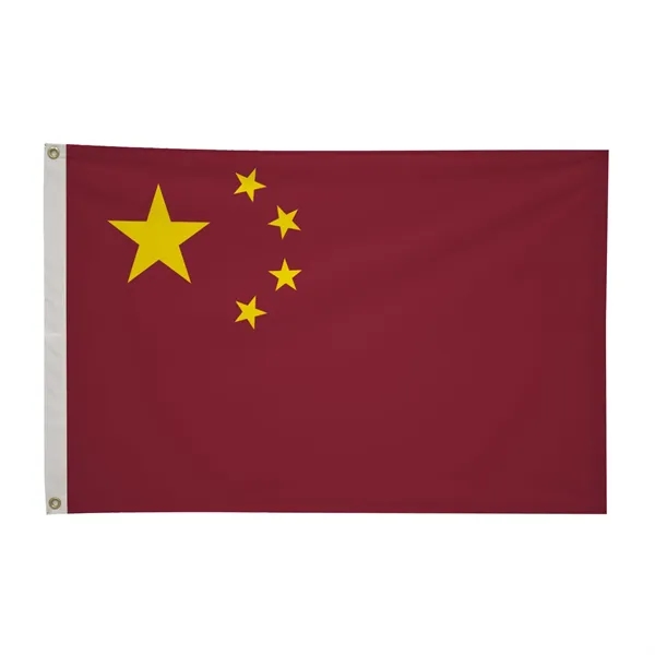 2' x 3' international flag with snow-white header and brass grommets.... from ASI 87188 Showdown Displays