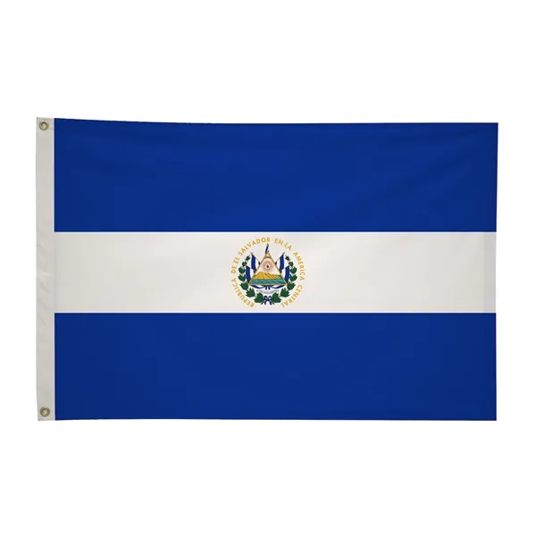 2' x 3' international flag with snow-white header and brass grommets.... from ASI 87188 Showdown Displays