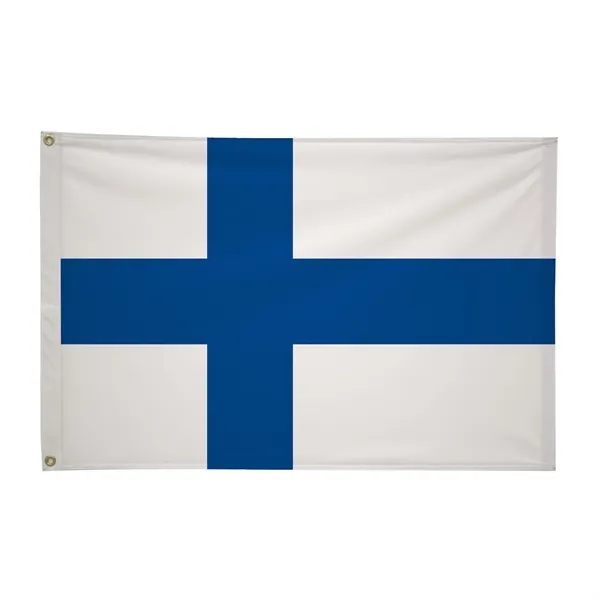 2' x 3' international flag with snow-white header and brass grommets.... from ASI 87188 Showdown Displays