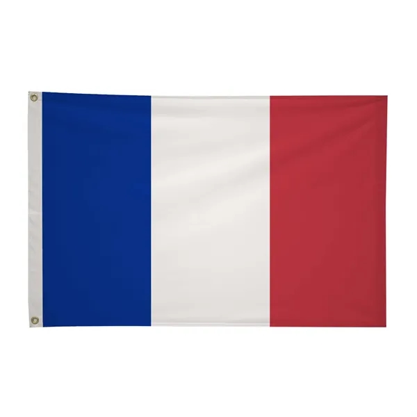 2' x 3' international flag with snow-white header and brass grommets.... from ASI 87188 Showdown Displays