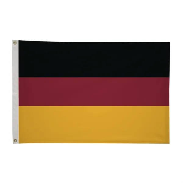 2' x 3' international flag with snow-white header and brass grommets.... from ASI 87188 Showdown Displays