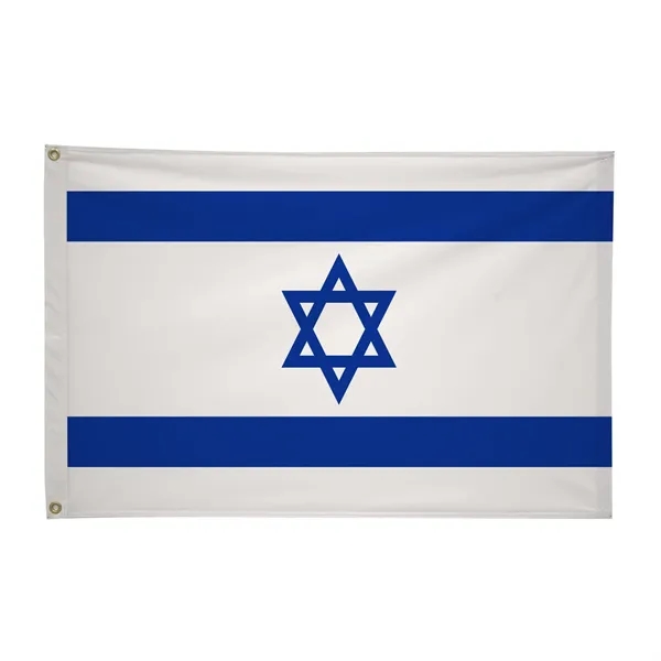 2' x 3' international flag with snow-white header and brass grommets.... from ASI 87188 Showdown Displays