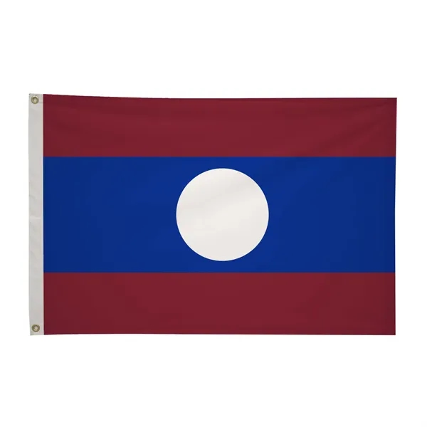 2' x 3' international flag with snow-white header and brass grommets.... from ASI 87188 Showdown Displays