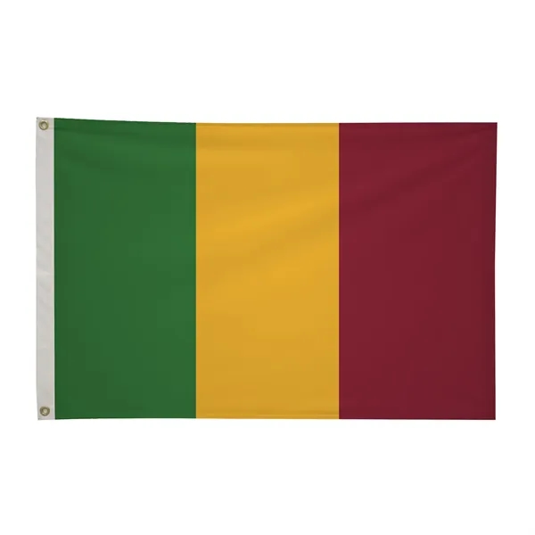 2' x 3' international flag with snow-white header and brass grommets.... from ASI 87188 Showdown Displays