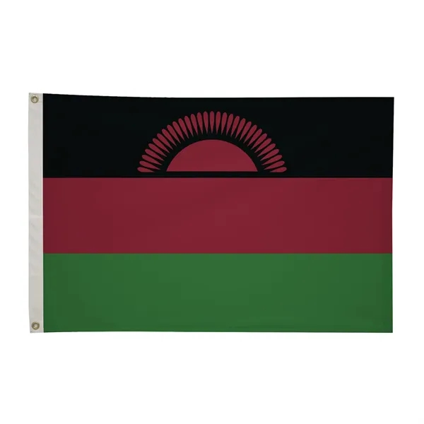 2' x 3' international flag with snow-white header and brass grommets.... from ASI 87188 Showdown Displays