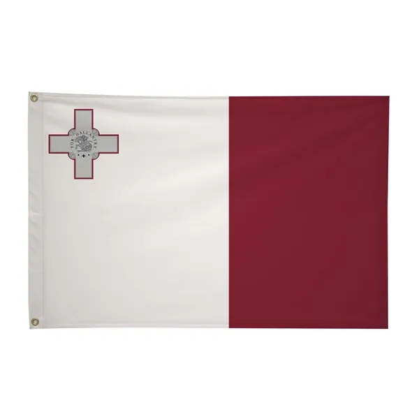 2' x 3' international flag with snow-white header and brass grommets.... from ASI 87188 Showdown Displays