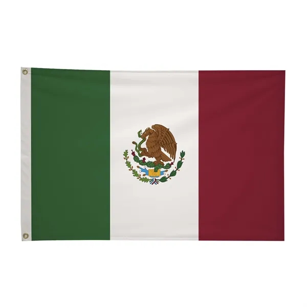 2' x 3' international flag with snow-white header and brass grommets.... from ASI 87188 Showdown Displays