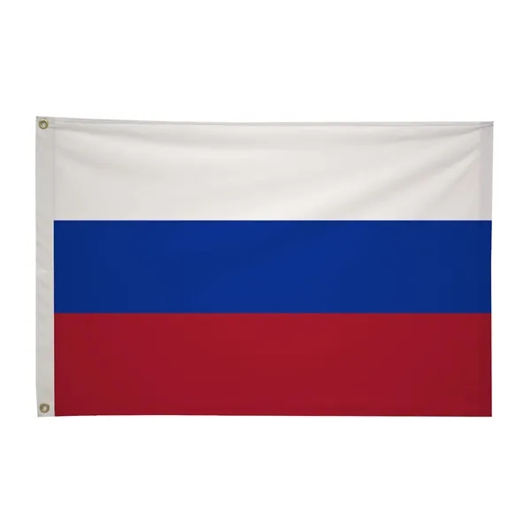 2' x 3' international flag with snow-white header and brass grommets.... from ASI 87188 Showdown Displays