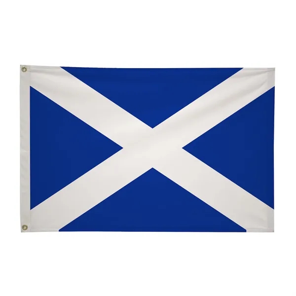 2' x 3' international flag with snow-white header and brass grommets.... from ASI 87188 Showdown Displays