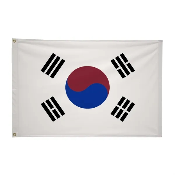2' x 3' international flag with snow-white header and brass grommets.... from ASI 87188 Showdown Displays