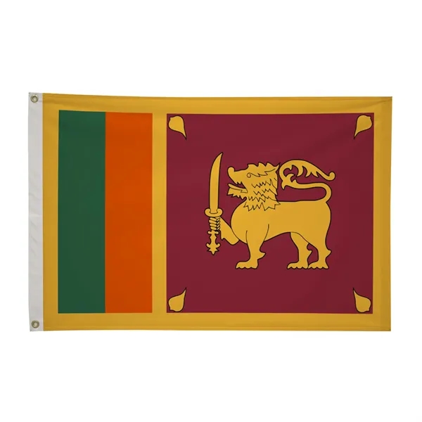 2' x 3' international flag with snow-white header and brass grommets.... from ASI 87188 Showdown Displays