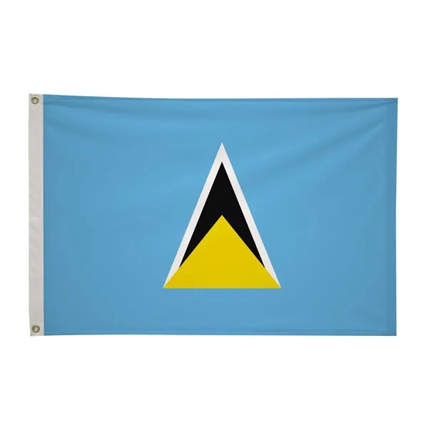 2' x 3' international flag with snow-white header and brass grommets.... from ASI 87188 Showdown Displays