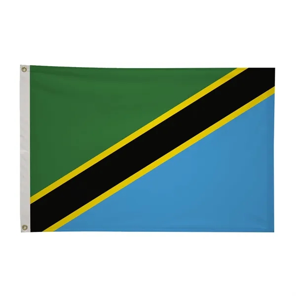 2' x 3' international flag with snow-white header and brass grommets.... from ASI 87188 Showdown Displays