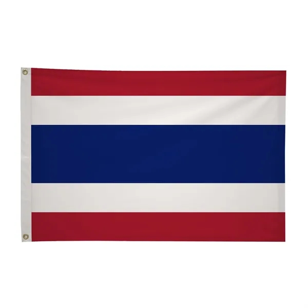 2' x 3' international flag with snow-white header and brass grommets.... from ASI 87188 Showdown Displays