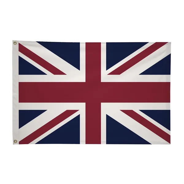 2' x 3' international flag with snow-white header and brass grommets.... from ASI 87188 Showdown Displays