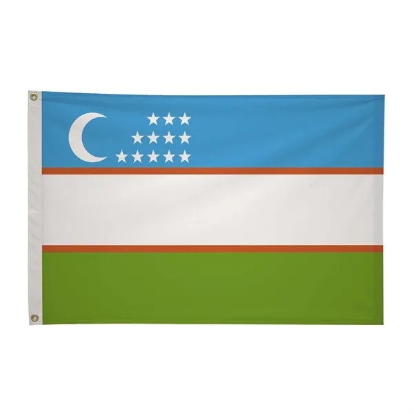 2' x 3' international flag with snow-white header and brass grommets.... from ASI 87188 Showdown Displays