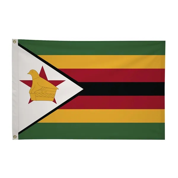 2' x 3' international flag with snow-white header and brass grommets.... from ASI 87188 Showdown Displays