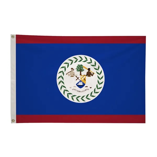 2' x 3' international flag with snow-white header and brass grommets.... from ASI 87188 Showdown Displays