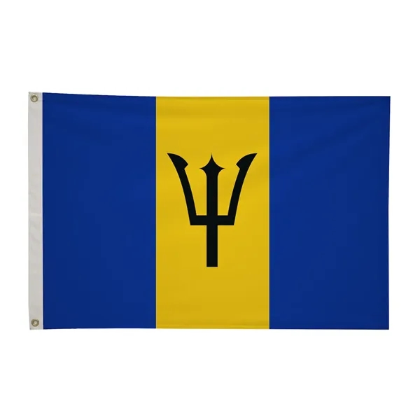 2' x 3' international flag with snow-white header and brass grommets.... from ASI 87188 Showdown Displays