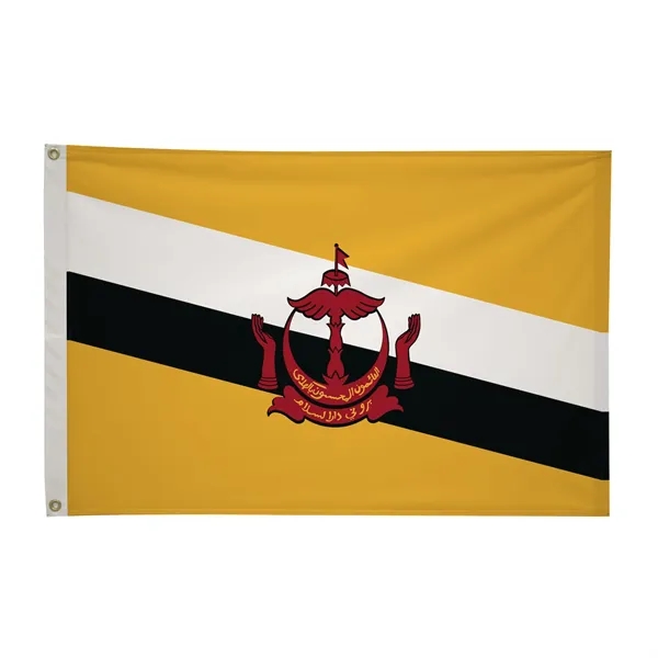 2' x 3' international flag with snow-white header and brass grommets.... from ASI 87188 Showdown Displays