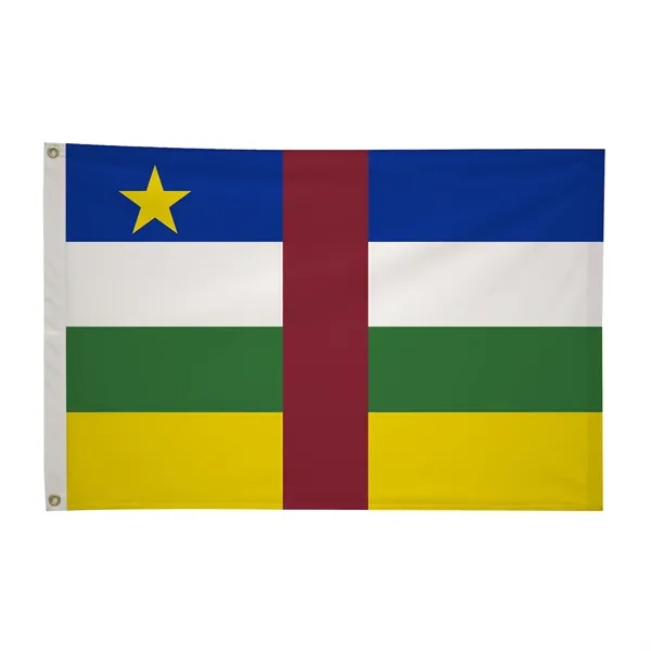 2' x 3' international flag with snow-white header and brass grommets.... from ASI 87188 Showdown Displays