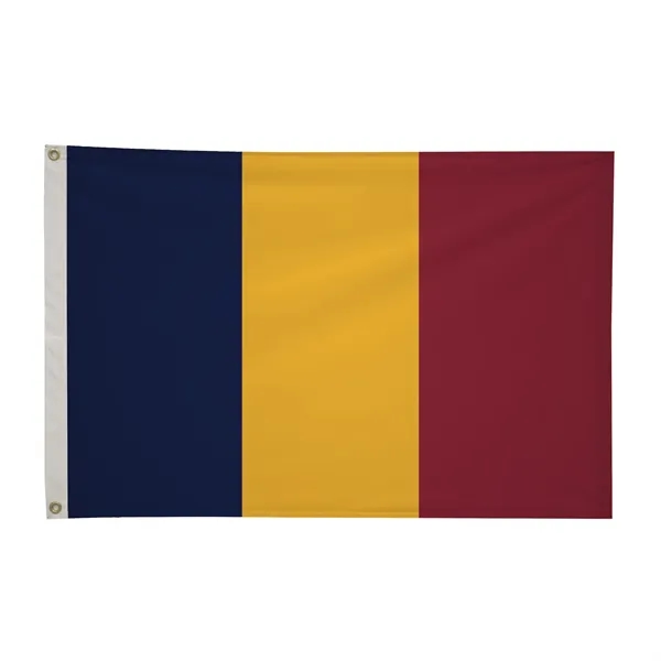 2' x 3' international flag with snow-white header and brass grommets.... from ASI 87188 Showdown Displays