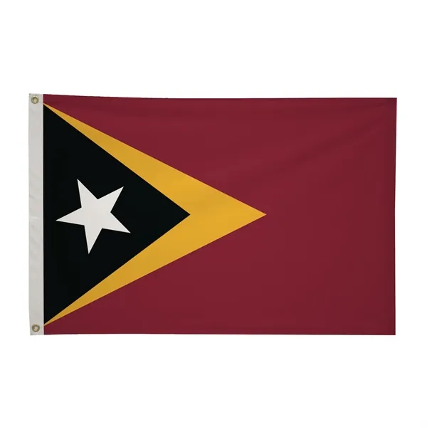 2' x 3' international flag with snow-white header and brass grommets.... from ASI 87188 Showdown Displays