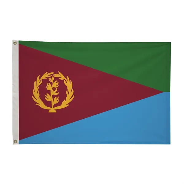 2' x 3' international flag with snow-white header and brass grommets.... from ASI 87188 Showdown Displays