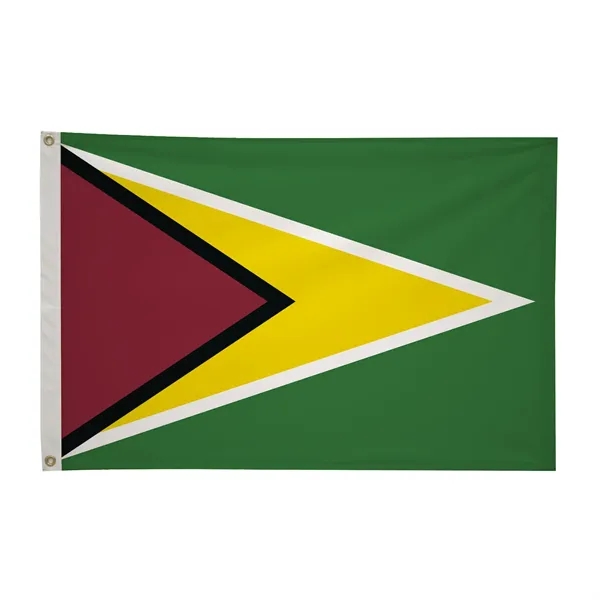 2' x 3' international flag with snow-white header and brass grommets.... from ASI 87188 Showdown Displays