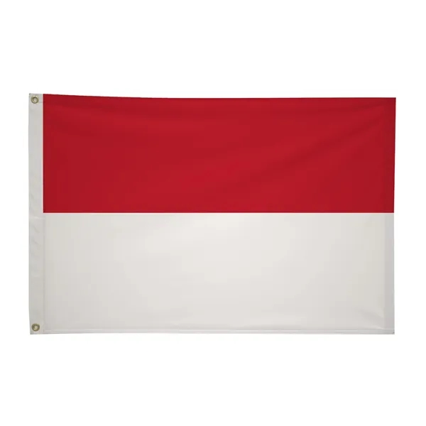 2' x 3' international flag with snow-white header and brass grommets.... from ASI 87188 Showdown Displays