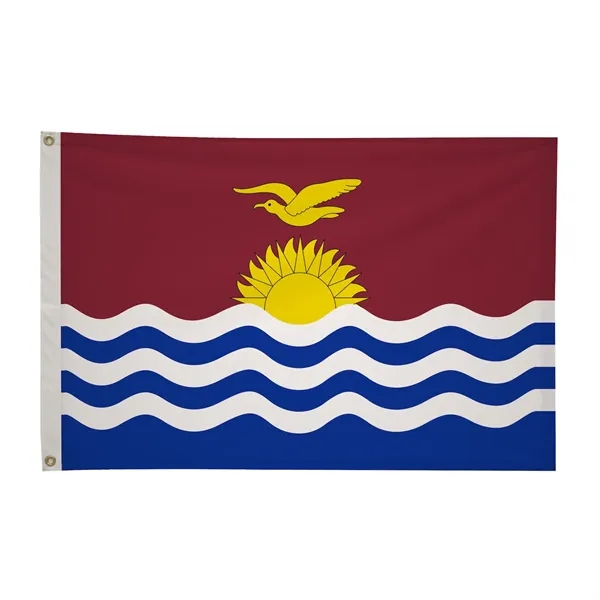 2' x 3' international flag with snow-white header and brass grommets.... from ASI 87188 Showdown Displays