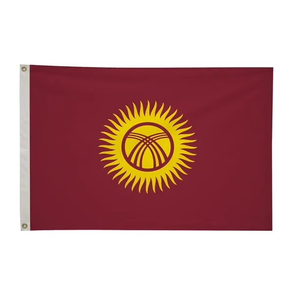 2' x 3' international flag with snow-white header and brass grommets.... from ASI 87188 Showdown Displays