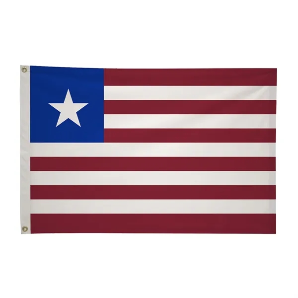 2' x 3' international flag with snow-white header and brass grommets.... from ASI 87188 Showdown Displays