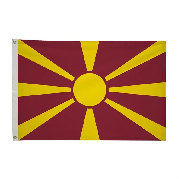 2' x 3' international flag with snow-white header and brass grommets.... from ASI 87188 Showdown Displays