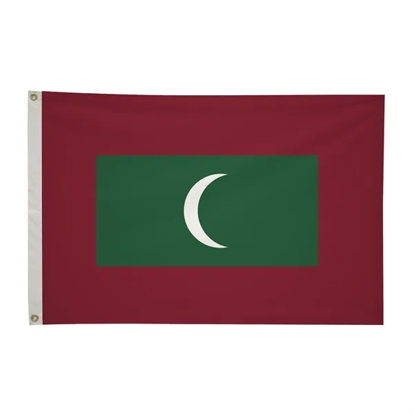 2' x 3' international flag with snow-white header and brass grommets.... from ASI 87188 Showdown Displays