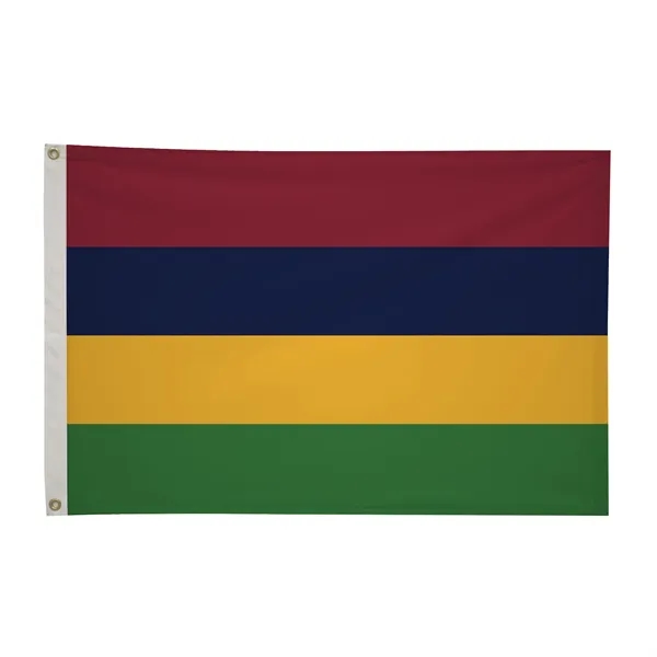 2' x 3' international flag with snow-white header and brass grommets.... from ASI 87188 Showdown Displays