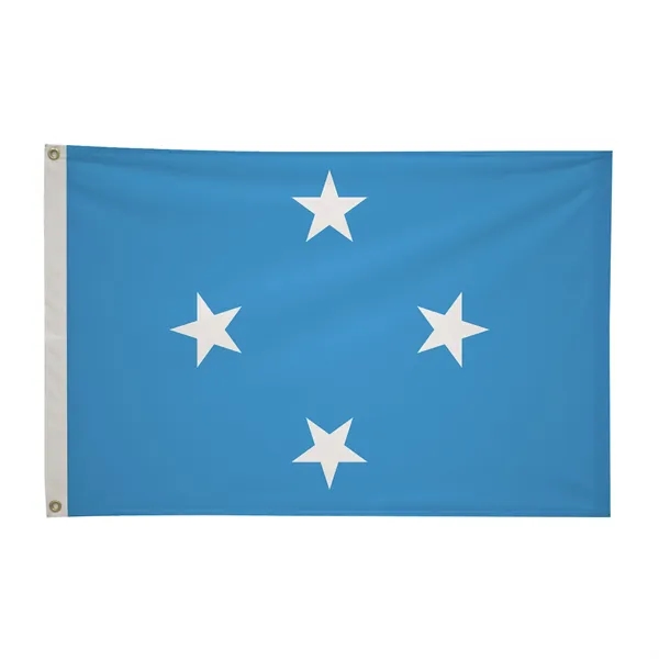 2' x 3' international flag with snow-white header and brass grommets.... from ASI 87188 Showdown Displays