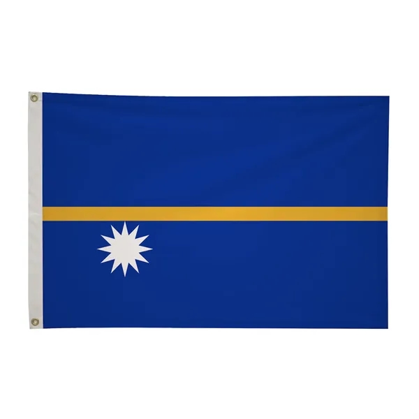2' x 3' international flag with snow-white header and brass grommets.... from ASI 87188 Showdown Displays