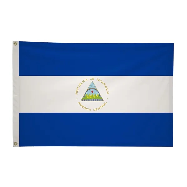 2' x 3' international flag with snow-white header and brass grommets.... from ASI 87188 Showdown Displays